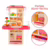 Kit Cozinha De Brinquedo Completa Infantil Sai Água E Som