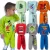 Kit de 6 Peças Conjuntos Moletom Masculino Infantil –  3 Casacos + 3 Calças