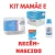 – Kit de cuidados com recém nascido na maternidade absorvente pra  seios álcool absoluto gaze  cotonete