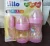 Kit de Mamadeira Primeiros Passos 50/150/240ml Rosa – Lillo