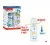 Kit de Mamadeiras Anticólica Dia e Noite com Controle de Temperatura NUK 300ml – Azul