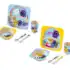 Kit de Refeição Bolofofos com 5 Peças Zoop Toys