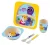 Kit de Refeição Bolofofos com 5 Peças Zoop Toys