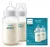 Kit duplo Mamadeira Anti-colic 330ml, Philips Avent Transparente