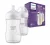 Kit Duplo Mamadeira Pétala 3.0 com 260ml cada – Transparente