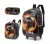 Kit Escolar Dino T-Rex Completo GUELPH Mochila de Carrinho + Estojo + Lancheira Marmiteira