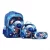 Kit Escolar Infantil Bolsa Lancheira Estojo Estampas 3D Menina e Menino com luzes