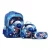 Kit Escolar Infantil Bolsa Lancheira Estojo Estampas 3D Menina e Menino com luzes