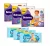 Kit Fralda Babysec Premium XG 72 unidades + 3 Pacotes Toalha Umedecida 92 unidades cada