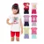 Kit Infantil 10 Peças Menina Conjunto Shorts Ciclista Verão