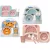 Kit Infantil Alimentação Refeição Bambu Animais 5 Pçs Buba Kit Refeição Infantil Bambu Buba Introduç