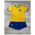 Kit Infantil Brasil Camisa E Shorts Licenciado Torcida Baby