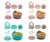 Kit Introdução Alimentar Bebê 5 peças (6 opções de cores)