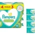 Kit Lenço Umedecido para Limpeza Pampers – Cuidado de Bebê 12 Pacotes