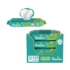Kit Lenços Umedecidos Pampers Aroma de Aloe Vera 576 Unidades (12 pacotes com 48 un cada)