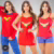Kit Linha Noite Estampado Short Doll Alcinha Camisola Curta Modal Pijama Longo Inverno Moda Feminina 369