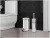 *Kit Lixeira Inox para Banheiro com Pedal – 3L 2 Peças Brinox Stardard*