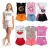 Kit Lote 6 Conjuntos Infantil Masculino Ou Feminino Atacado