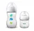 Kit Mamadeiras Avent Pétala 125ml + 260ml baleia