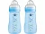 Kit Mamadeiras MAM Easy Active Azul 2 meses+ com 2 unidades de 270ml cada