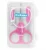 Kit Manicure com Estojo, KaBaby, Rosa