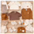 Kit minimalista Boho 18 peças cápsula Roupa De Bebê pronto para Maternidade Atacado enxoxal menino menina neutro
