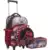 Kit Mochila Escolar Dinossauro  T-rex De Rodinhas Infantil MIM6329-C