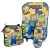 Kit Mochila Escolar Game Pixel Craft Com Lancheira E Estojo