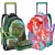 Kit Mochila Escolar Infantil de Rodinhas Menino Menina Resistente Volta As Aulas