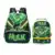 Kit Mochila Lancheira Hulk Infantil Escolar Disney
