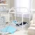 Kit Montessoriano Mini Cama Rolinho 4 Peças Dinossauro dos Bês (Colchão 1.50 X 0.70), Biramar Baby, Multicor