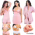 🛍 Kit Pós Parto Completo (Short Doll, Camisola, Sutiã, Calcinha e Robe)