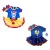Kit Roupa Bebê Mesversário Body +saia Tule +laço Personagens (opções de temas)