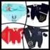 Kit 5 Pares de Meias Infantil Bebê Pantufa 3D Bichinho Meia Recém Nascido/Menina/Menino RN