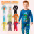Kit Sortido 2, 4 ou 10 Peças Pijamas Infantil Menino Manga Comprida Pijaminha Infantil Masculino de Inverno para o Frio