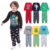 Kit Sortido 4 Peças Pijama Infantil Menino Manga Comprida Tamanho 1 ao 10