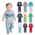 Kit Sortido 4 Peças Pijama Manga Longa Bebê Menino (2 Camisas + 2 Calças) Kit com 2 Pijamas de Roupa Infantil