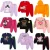 Kit Sortido 6 Peças de Roupas Feminino Infantil Inverno – 3 blusas casacos + 3 calças de 1 ao 10 – Kit 3 Conjuntos Moletom Infantil Menina
