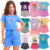 🛍️ Kit Sortido 6 Peças Roupa Infantil Menina Camiseta Short Conjunto Infantil menina Verão Feminino