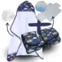 Cueiro Estampado Flanelado Bebê Kit 3 Unidades 80X50CM Papi/Incomfral