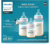 Kit Triplo Mamadeira AntiColic Philips Avent 125ml + 260ml + 330ml SCY119/18 Transparente