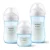 Kit Triplo Mamadeiras Pétala 3.0 Azul – SCD838/29 Avent