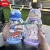 KIT1~KIT4 600ml Garrafa De Alce Água Infantil Criança Portátil Com Canudo Desenho Fantasia Para Meninas ou Meninos