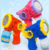 Lança Bolha Brinquedo Infantil Led Colorido Automatica Pistola Lança Bolha Brinquedo Divertido
