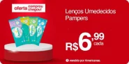 Lenço Umedecido Pampers –  48 Unidades