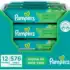 Kit Lenços Umedecidos para Limpeza Pampers 576 ( 12 pacotes com 48 lenços cada)