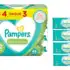 Kit Lenços Umedecidos Pampers Cheirinho de Bebê 4 Pacotes com 48 unidades cada