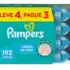 Pampers com tampa – 7,49 o pacotinho