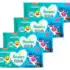 Lenço Umedecido Pampers Aloe Vera Kit 4 pacotes com 48 unidades cada