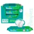Kit Lenço Umedecido Pampers Aroma de Aloe Vera – 4 Pacotes com 48 Unidades Cada